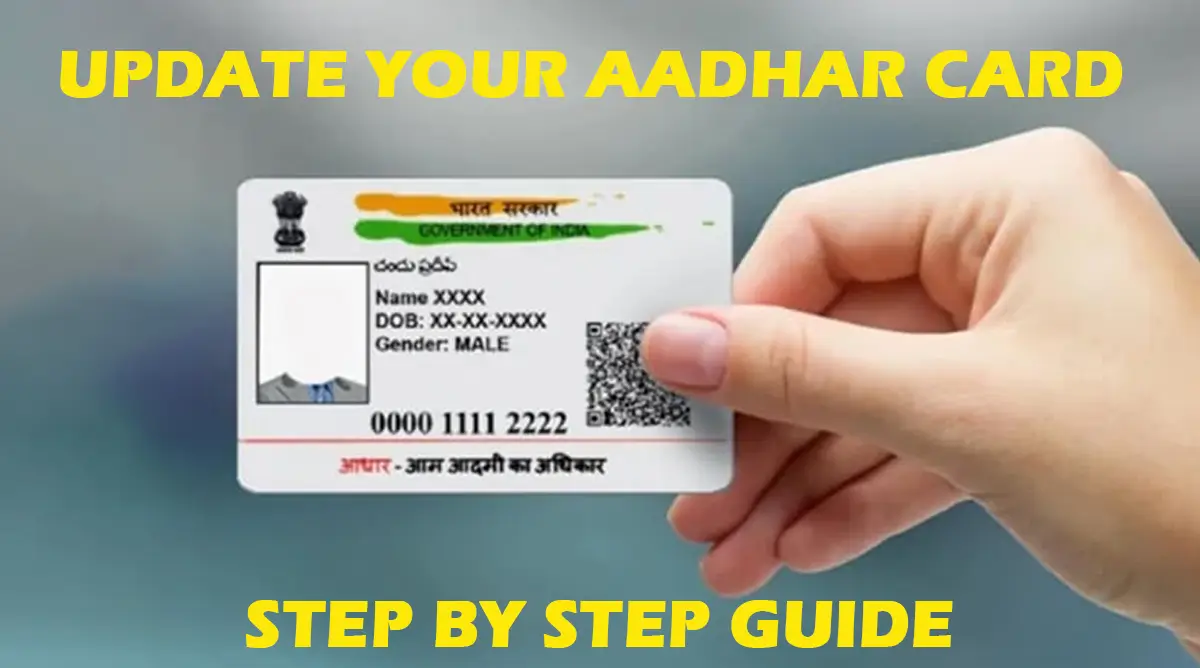 Aadhar Card Update Online Free